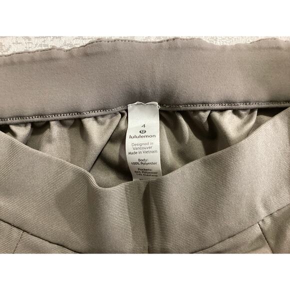 Lululemon Essential High-Rise Trouser size 4 carbon dust - Picture 6 of 8